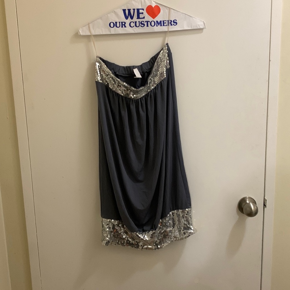 Brand new Candy Rain strapless dress